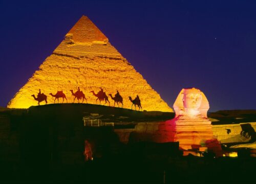 Sound and light Show Giza Pyramids
